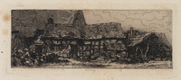 KG 14194
<br/>
Een bouwvallige boerderij
<br/>
<em>Jacques, Charles (1813 - 1894)</em>